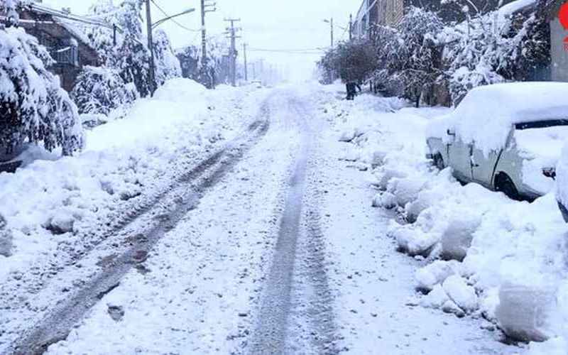 جاده برفی