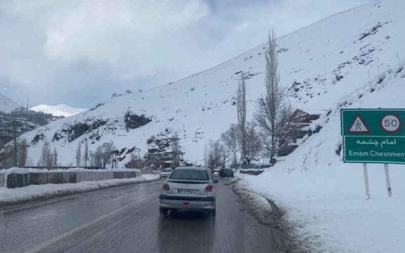 جاده برفی