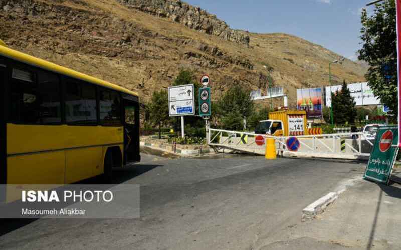 تردد وسایل نقلیه از محور شمال به جنوب چالوس «ممنوع» شد