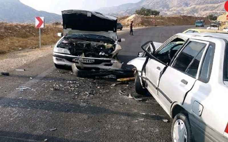 تصادف زنجیره ای خونین در جاده باغملک به هفتگل + جزئیات