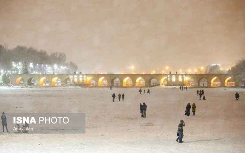 موج سرد قطبی و بارشی جدیدی در راه اصفهان