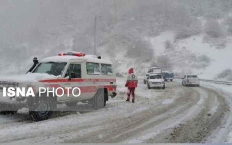 آماده‌باش هلال احمر برای بارش برف و وزش باد شدید در اکثر استان‌ها