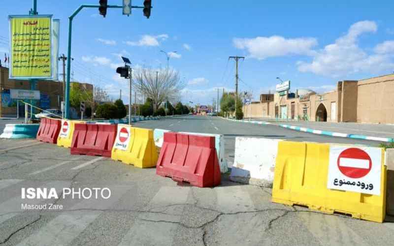 مسیر جنوب به شمال محور چالوس به تهران مسدود می‌شود