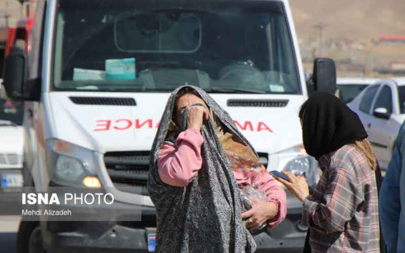  رکوردزنی تعداد مجروح در تصادف موتورسیکلت و سواری در یک روستای آرادان