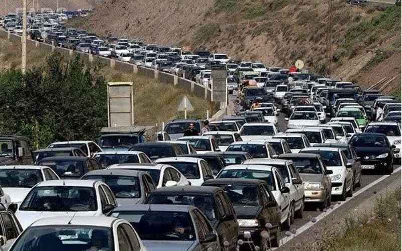 توضیح پلیس راهور درباره ترافیک سنگین جاده چالوس