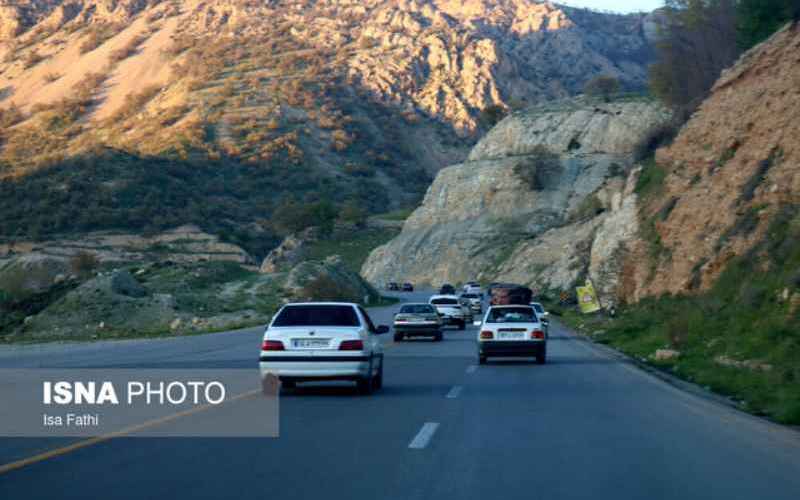 افزایش حجم تردد در جاده‌های شمالی کشور/ چالوس یکطرفه شد