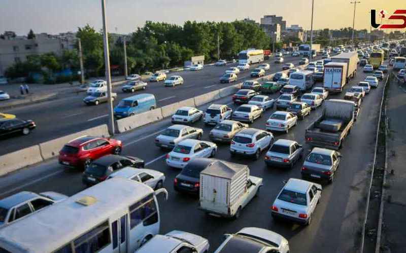 ترافیک ادامه دار جاده چالوس و هراز به سمت تهران + وضعیت دقیق جاده ها