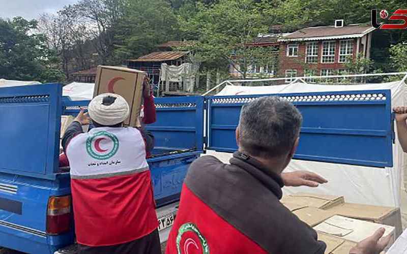 فیلم کمک رسانی به 134 خانواده آسیب دیده آتش سوزی هولناک روستای امامزاده ابراهیم شفت