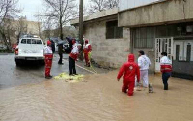 ۲۴ استان گرفتار سیل و آبگرفتگی/امدادرسانی به ۹ هزار نفر