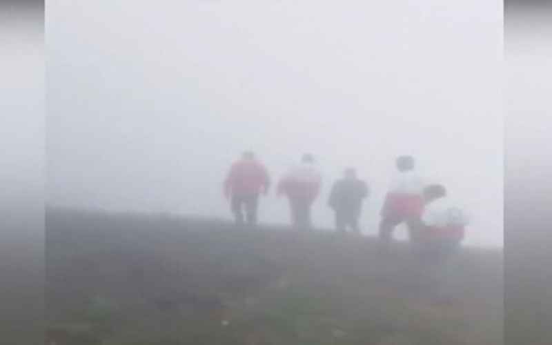 آخرین خبرها از حادثه بالگرد رئیس جمهور/ اعزام ۴۰ تیم واکنش سریع و جستجو برای یافتن بالگرد