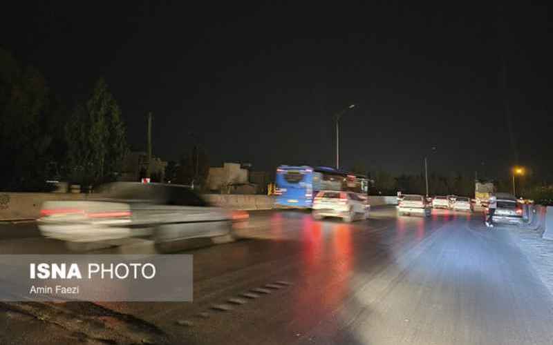 ترافیک نیمه‌سنگین در محورهای بازگشت از شمال کشور/ چالوس و آزادراه تهران - شمال یکطرفه شد