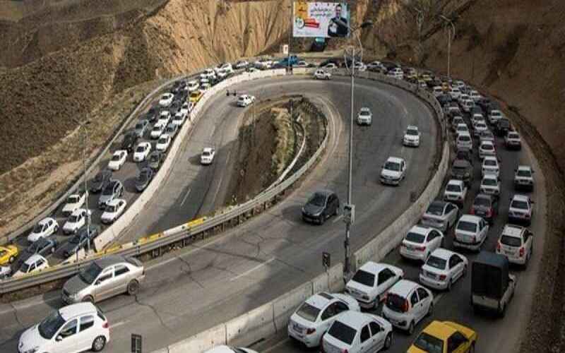 جاده پر ترافیک