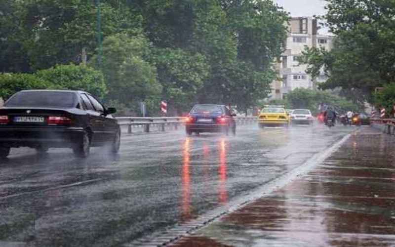 جاده بارانی