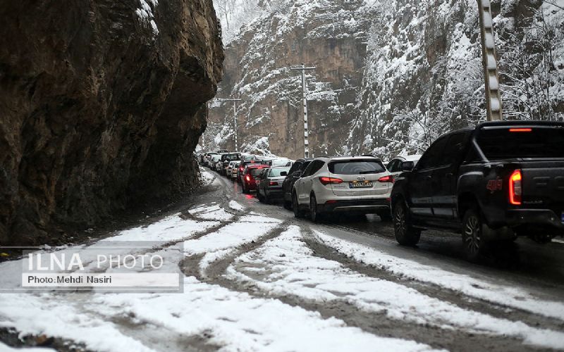 جاده برفی