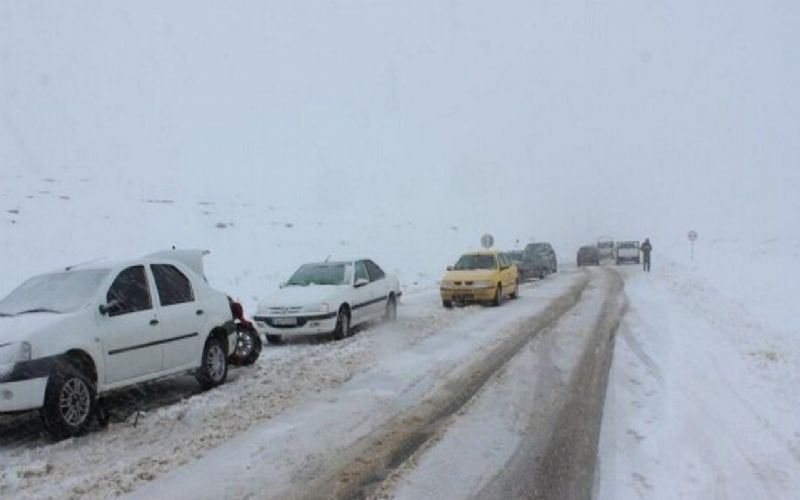 جاده برفی