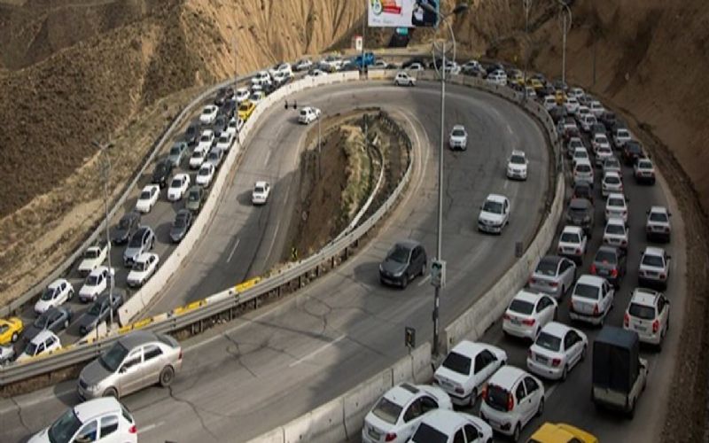  ترافیک سنگین در محور‌های شمالی 